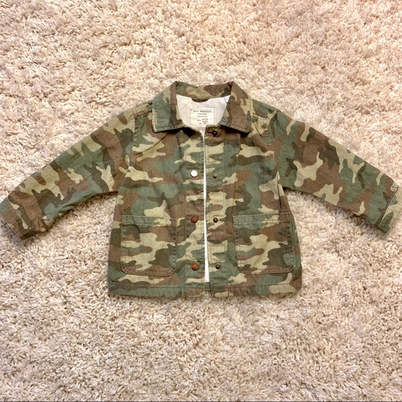 ISO: Zara Baby Girl Camouflage Overshirt - Picture 3 of 6